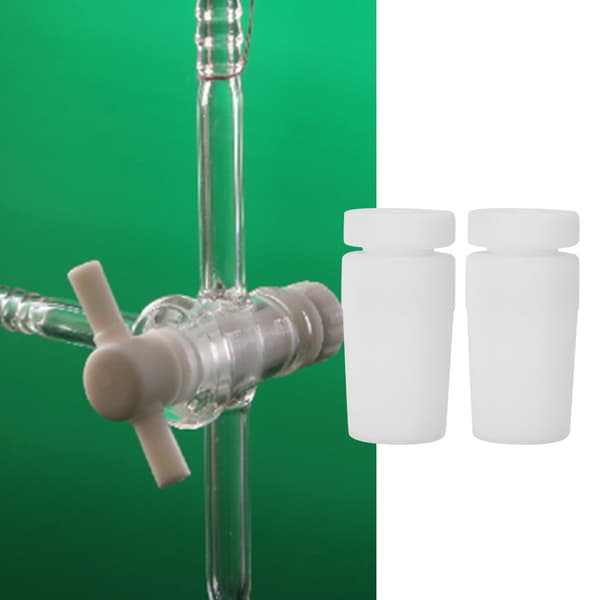2 kpl PTFE-tulppa, korkea lämpötilankestävyys, laboratoriokemikaalien tarvikkeet, 24#