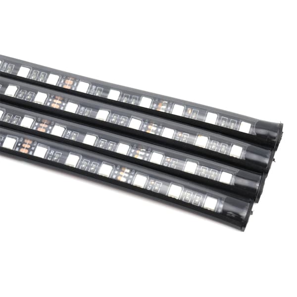 4 stk 12V Bil LED Lys Farverige Bil Interiør Dekorative Lys