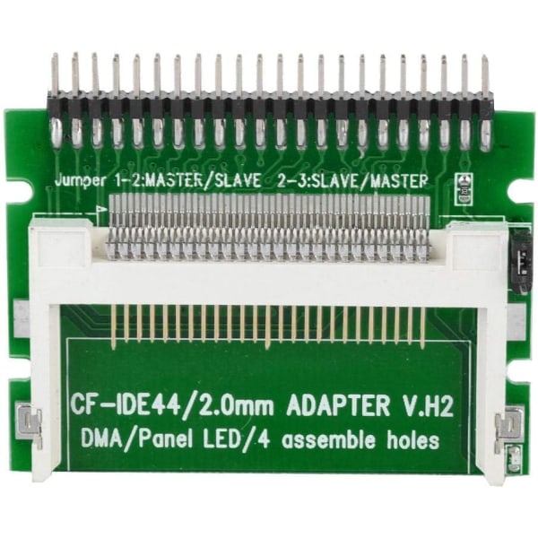 3 stk CF til 2,5-tommers 44Pin IDE HDD, Compact Flash CF-minnekort til 2,5-tommers 44Pin IDE Laptop SSD HDD-adapterkort, CF IDE-adapterstøtte for en enkelt