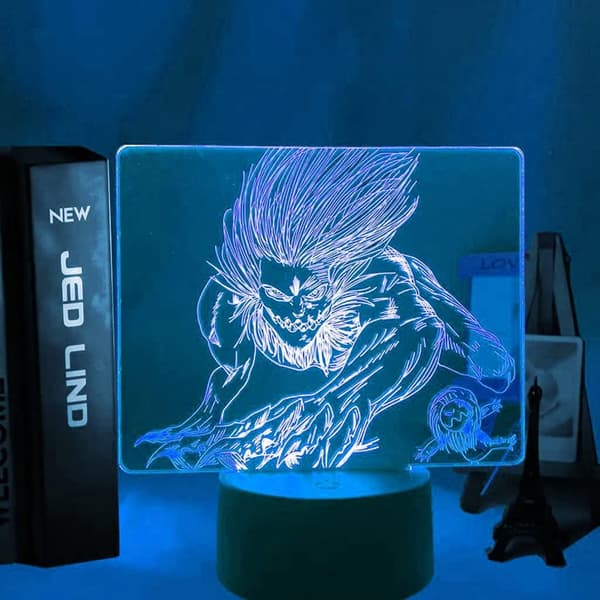 Attack on Titan 3D Anime Lampe Nat Levi Ackerman Illusion N