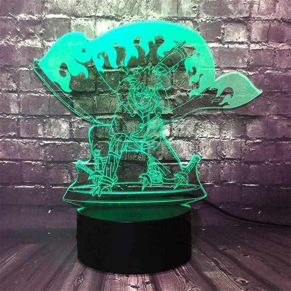 Bursdagsdekorasjoner, Naruto-ting, 3D-illusjonslampe Ani