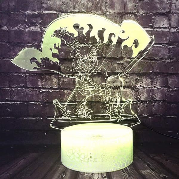 Naruto Ting Natlampe, 3D Illusion Smart Lampe, 16 Farve Ch
