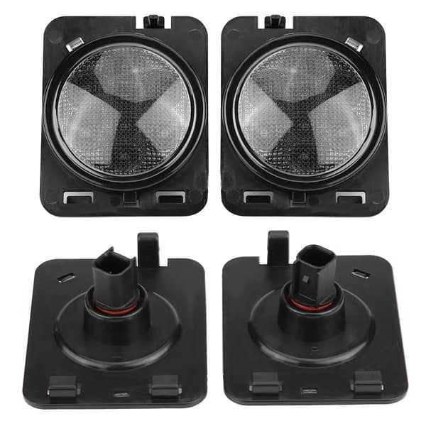 Par LED Forlygter Blinklys Sidemarkørlys Passer til Jeep Wrangler 07-17 9-32V
