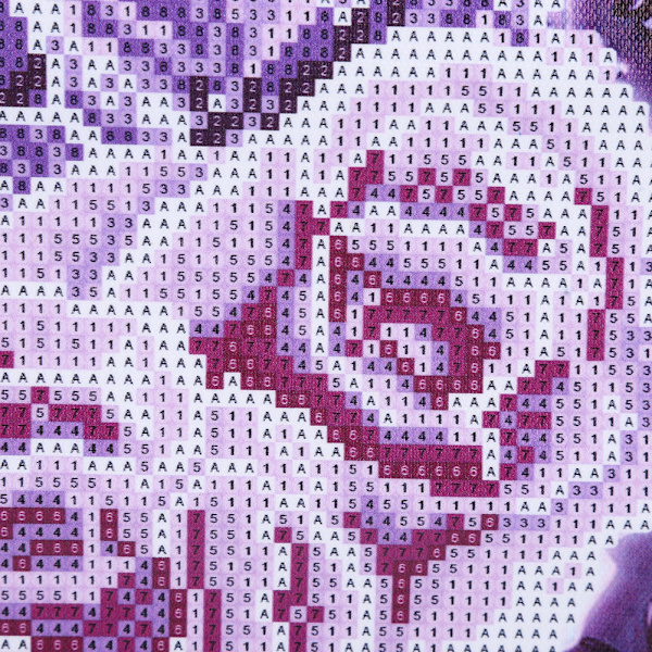 DIY Handgjord Rhinestone Broderi Målning Korsstygn Hantverk Kit för Hemvägg Dekor