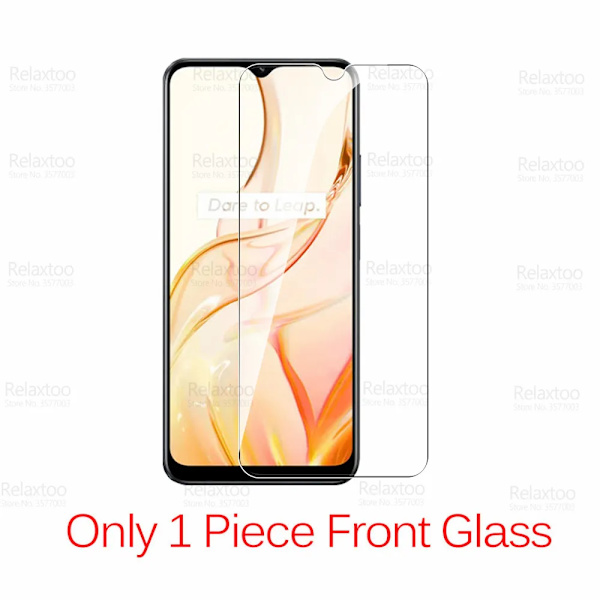 Härdat glas för Realme C30s skärmskydd RealmeC30s Realmi C 30s C30 30 S 6,5\" RMX3690 skyddande film