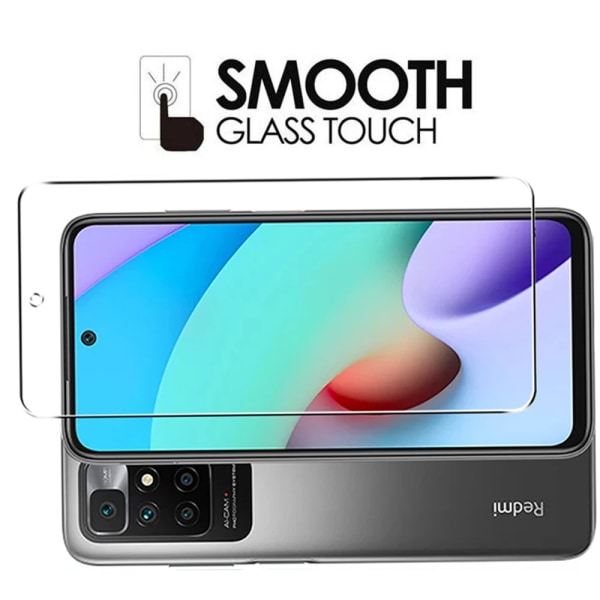 4in1 Härdat glas för Xiaomi Redmi 10 NFC skärmskydd kameralins skyddande film
