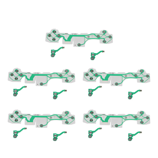 5 Set Flexibel Bandkabel för PS5 Ersättning FPC Gamepad Handtag Ledande Film för PS5 Controller