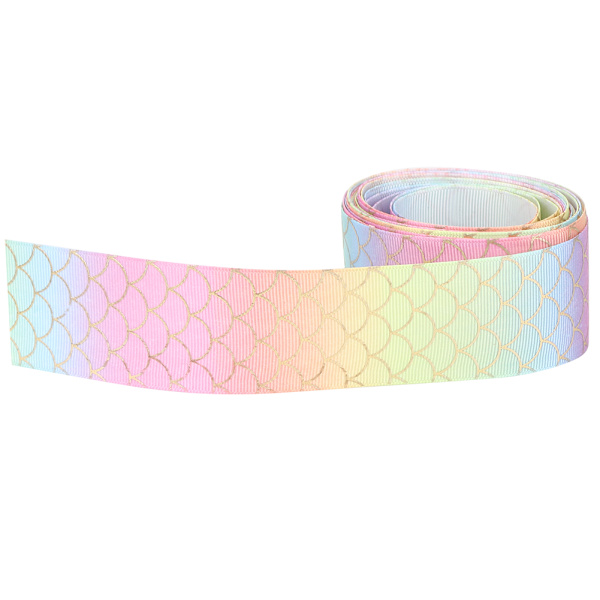 5 meter 38 mm bredd inslagningsband hem bröllop fest dekoration presentförpackningsband stil 3