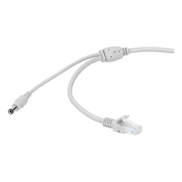 Bærbar Ethernet-kabel 2-i-1 strømforsyningsnetværkskabel til IP-kamera NVR CCTV-system 20m / 65,6ft