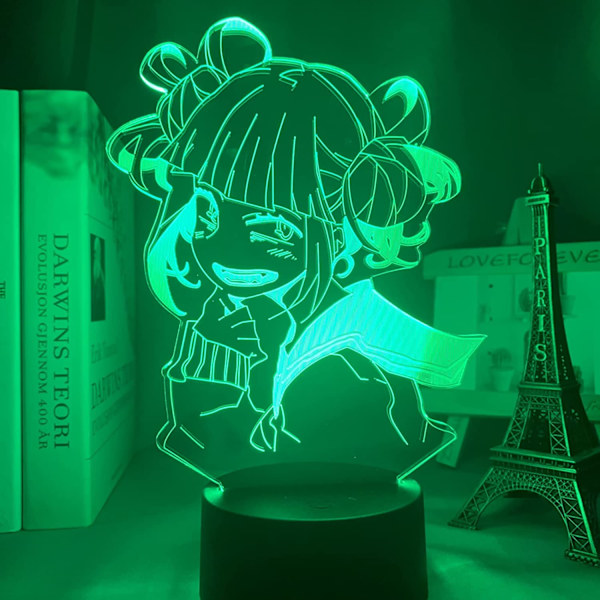 3D Illusion Lamp Nattlampa Himiko Toga 3D Lamp Anime My He