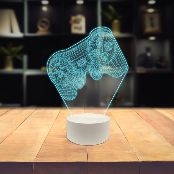Spill 3D LED Bordlampe, Spilling Hobby Elektronisk Hobby