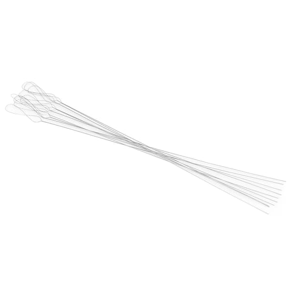 10 stk. Vridde Perlenåler Sammenleggbart Øye Fleksibel Rustfritt Stål Tråd Nåler for DIY Armbånd Halskjede