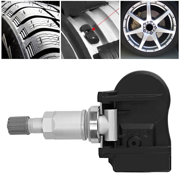 4 st TPMS Däcktrycksensorer Kit Passar för Land Rover GX631A159AA