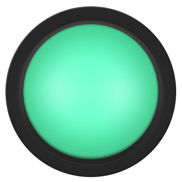100mm massiivinen arcade-painike LED-kuperuuden konsolin vaihtoon (vihreä)