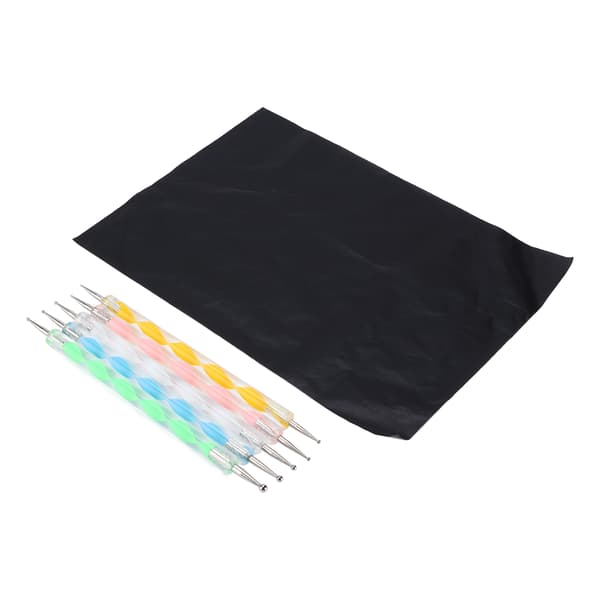 100 st spårpapper 5 präglade styluspennor A4 ritpapper för kartong trä glas