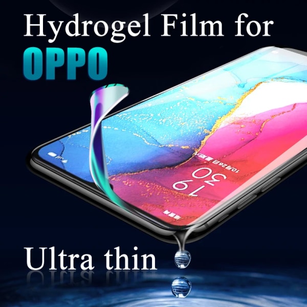 2 st mjuk hydrogel film för OPPO Find X3 Find X3 Pro HD skärmskydd
