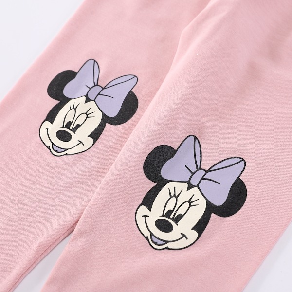 2024 Nye Minnie Mus & Mickey Mus Jente Matchende Sett Pullover Genser og Joggebukse Sett 2 Deler Pakke Antrekk, Overraskelse Juler & Bursdagsgave for Barn 100cm