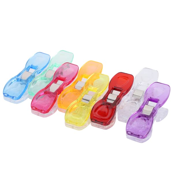 20 stk Quilting Clips Hemming Miljøvenlig Farve Plast Patch Work Fast Klip