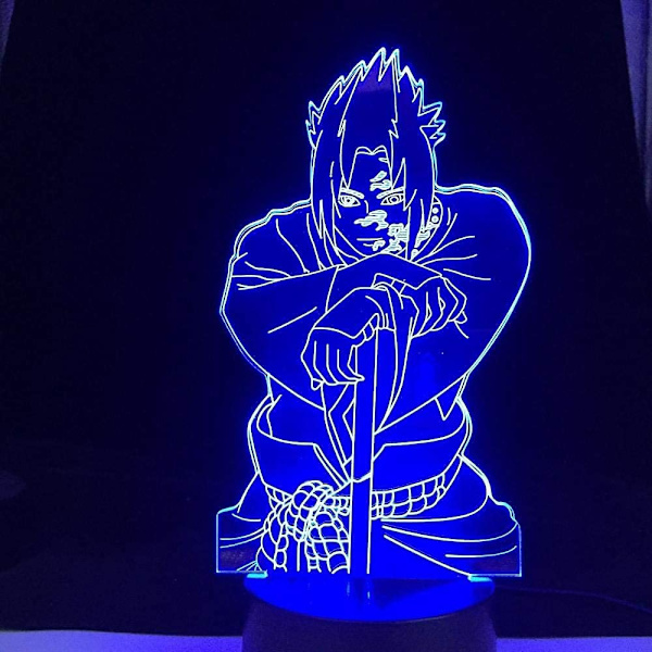 Naruto Stuff Leketoy for Gutter, Anime Gaver Lampe Bursdagsdekorasjoner, Itachi Uchiha Kakashi Jiraiya Gaver for Jenter