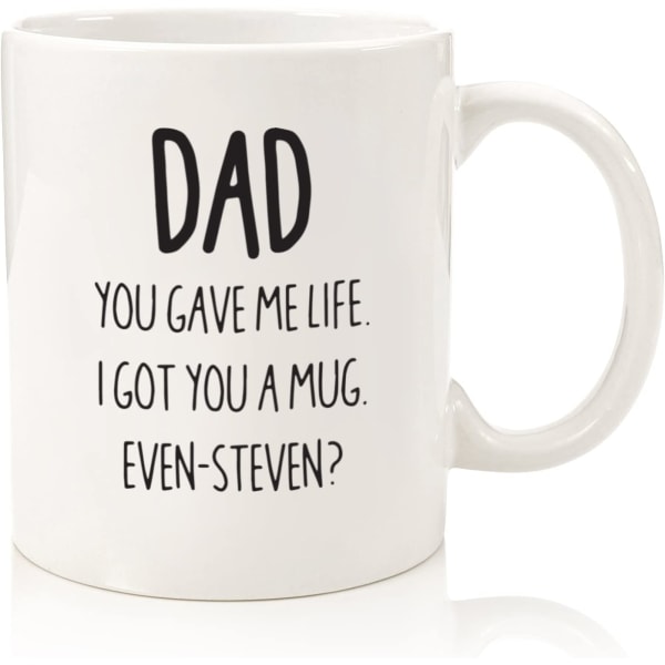 Pappa, jag köpte en mugg till dig - Rolig kaffemugg - Unika fars dag-presenter till pappa - Bäst