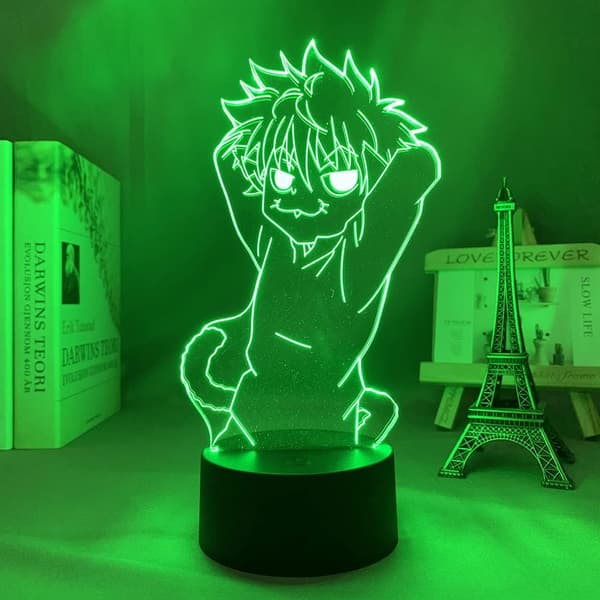Anime Hunter X Hunter Killua lampe 3D Illusion Natlampe, Re