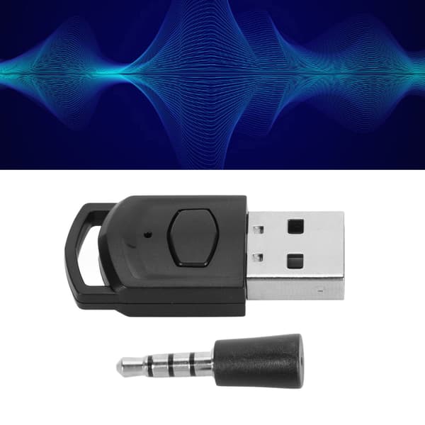 Bluetooth 5.0 Ljudsändare Professionell Plug and Play Trådlös BT Ljudsändare för PC för PS5 för Switch