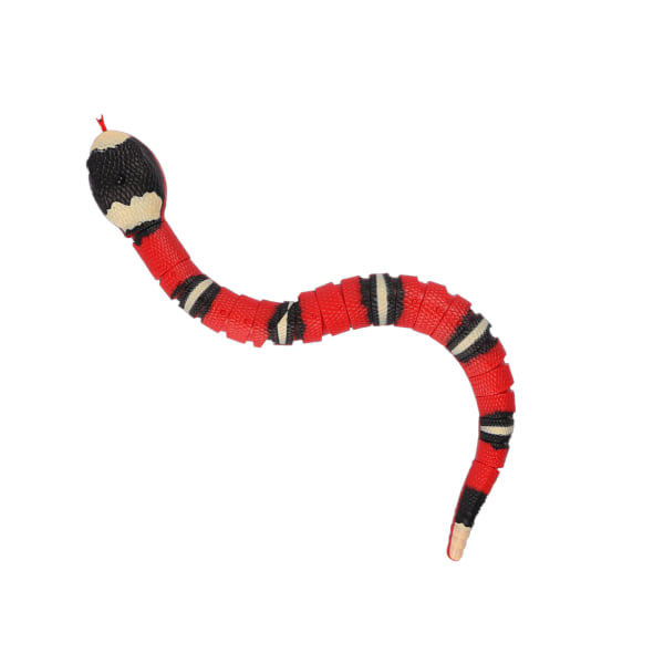 Smart Sensing Snake Toy Interaktiv Simulering Induksjon Elektrisk Snake Toy for Halloween Jul April Fools