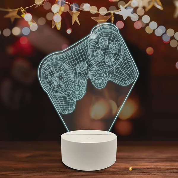 Spel 3D LED-bordslampa, spelhobby, elektronisk hobby