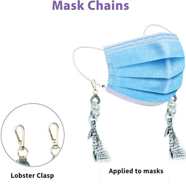 Silmälasiketju Aurinkolasiketju Muoti Maski Lanyard Ketju