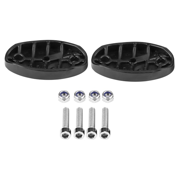 2Pai 12-24V Rock Light Flood Beam LED Under Body Trail Rig Lys for SUV Båt Gult Lys