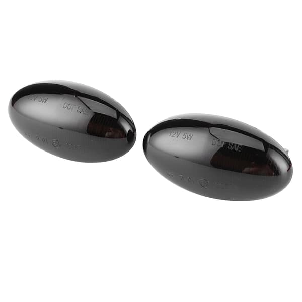 Sidemarkerlys Dynamisk Blinklys Indikator Flydende LED Lampe til Peugeot 1007