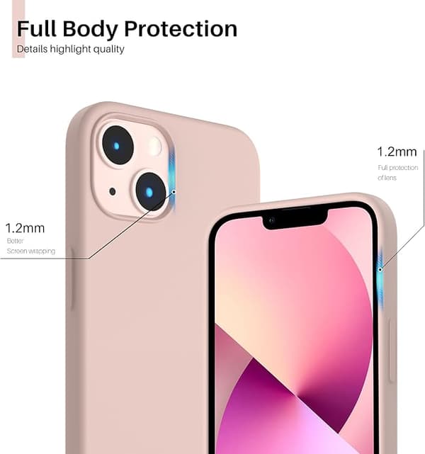 Kompatibel med iPhone 11 Deksel, Ultratynt Flytende Silikon