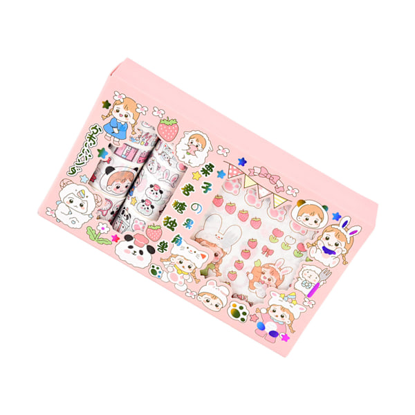 Washi tejp DIY dekoration tydlig utskrift upprepade gånger klistra in utan skärning Washi tejp set94044 Godis Licorne