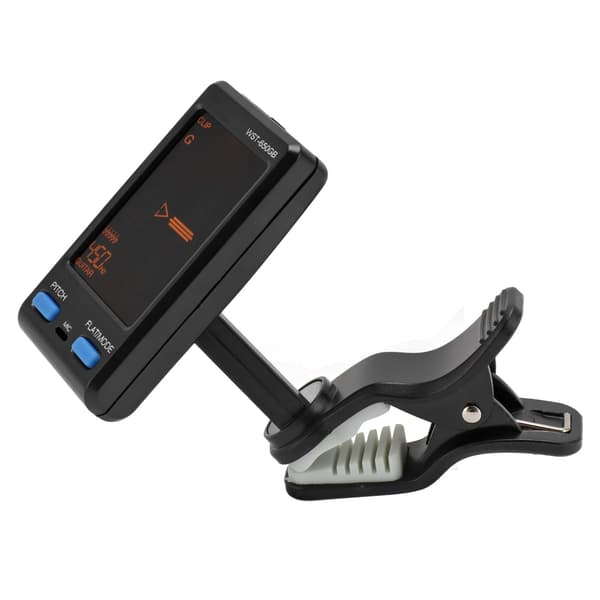 Clip-on stämmare professionell hög precision digital elektronisk gitarr basstämmare för gitarr basstämning
