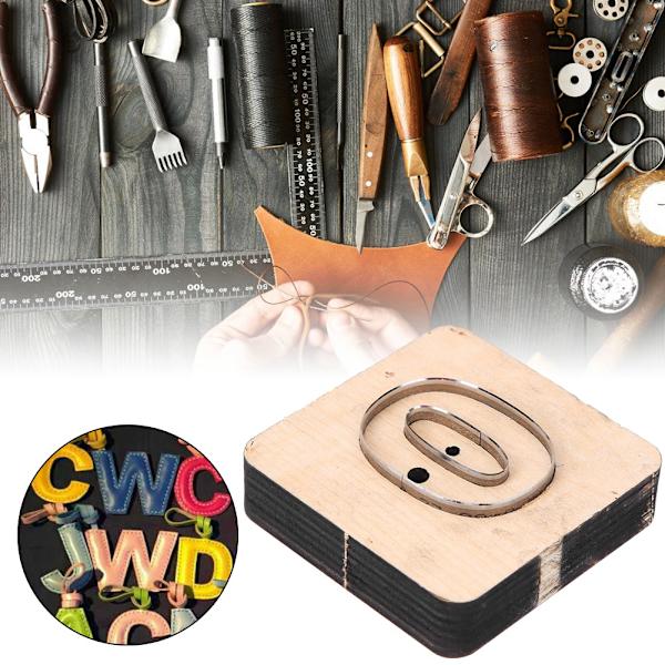 Leikkurin muotit nahka-asusteiden DIY-käsintehtyihin sarjoihin rautaterällä käsityökeräilyyn (numero 0)