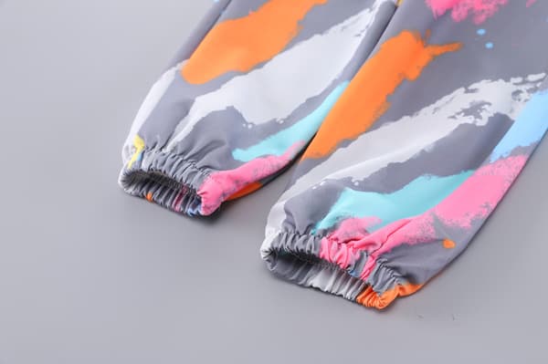 2024 Nye Mickey farvede toppe og bukser søde Sweatshirt Sæt til børn 120cm