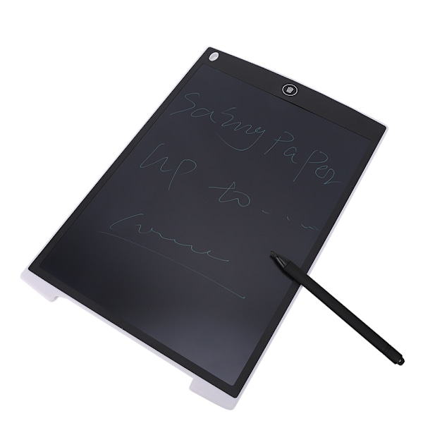 12 tums LCD-skrivbord Digital Doodle Handwriting Board DIY-ritverktyg Vit