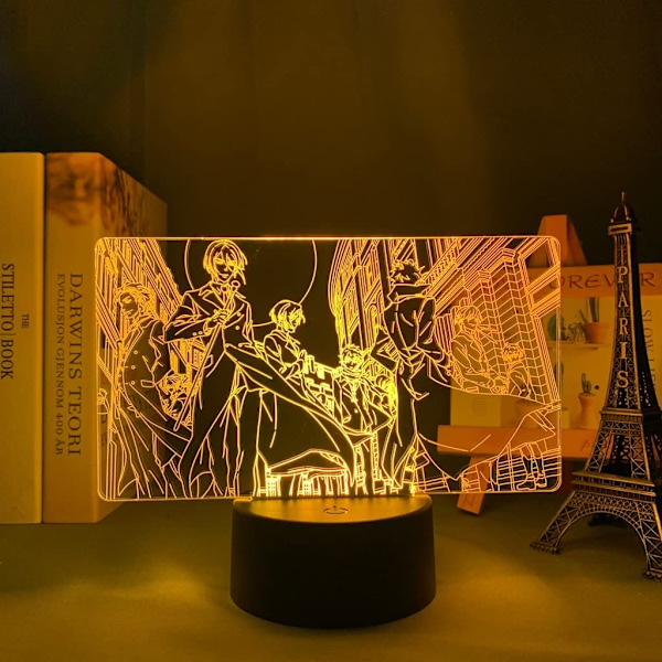 Stor storlek Manga Moriarty The Patriot Sherlock Holmes LED Ni