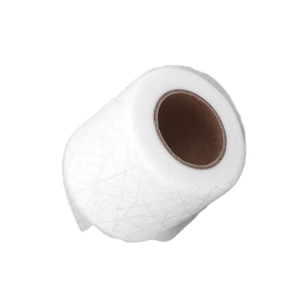 Tulle Rulle Symfoni Spindel Rörigt Nät Tulle Rulle DIY Båge Hårprydnad Material Band Vit