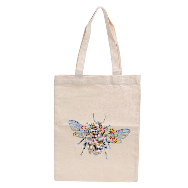 Diamantmålning Tote Bag Praktisk Färgglad Special för Skolväska Förvaring Picknick Resor PresenterBB013