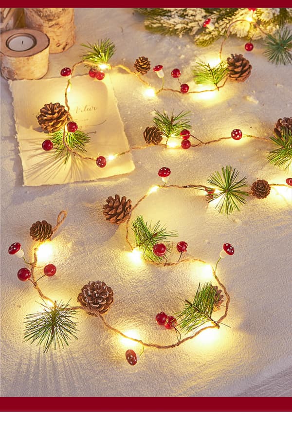 Dazzle Bright Mäntykäpy Jouluvalosarja, 20 Led Lepakko