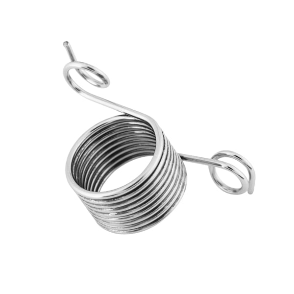 1 st rostfritt stål fingerborg garn stickning guide ring hantverk sömnad verktyg