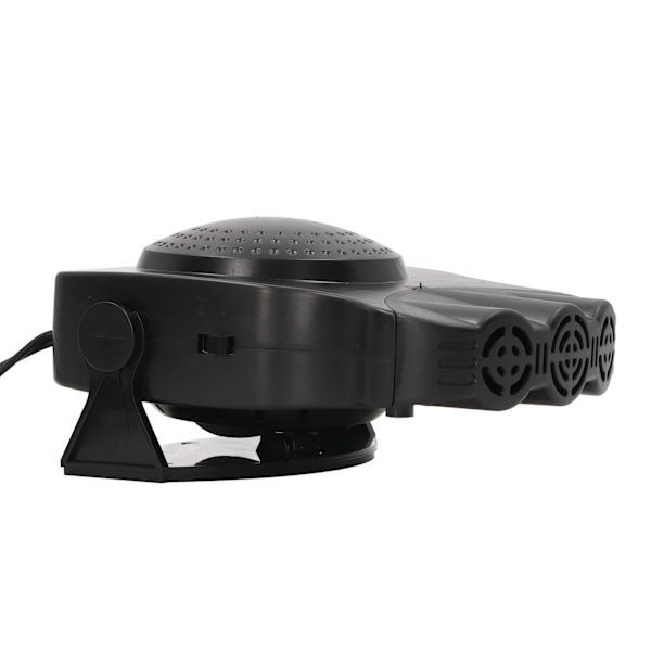 Dobbelttilstands Bilvarmer 360° Drejelig 150W ABS Bærbar Bilrudesafrimmer Afdugter 12V 12.5A 24V 9A