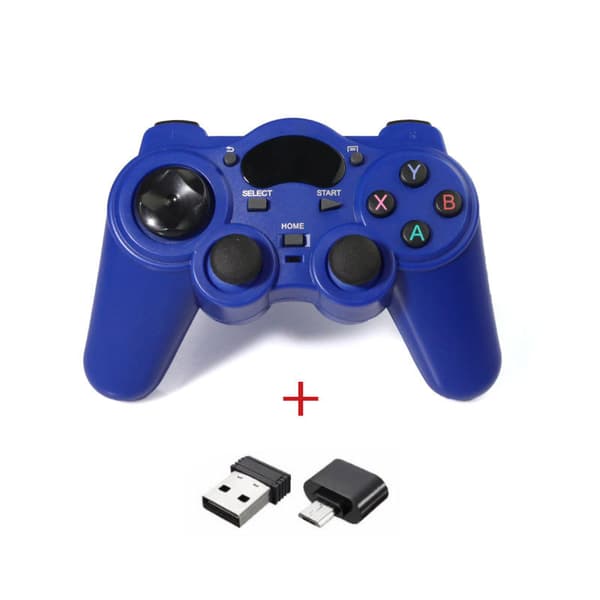USB 2.4G trådløs kontroller, spillkontroller gamepad for MICRO