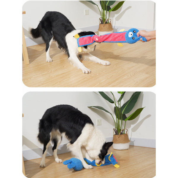 Hundleksak Squeak med Squeaker för Små Medelstora Stora Hundar, D