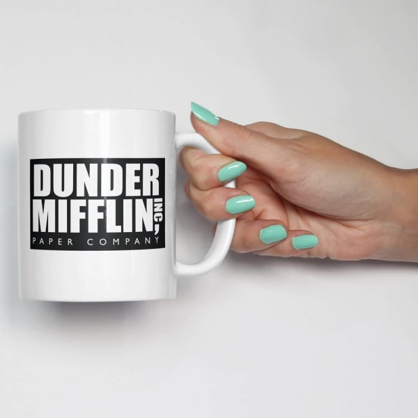 WuRen SYNCHKG111723 Dunder Mifflin The Office - Rolig kaffemugg av Donbicentena