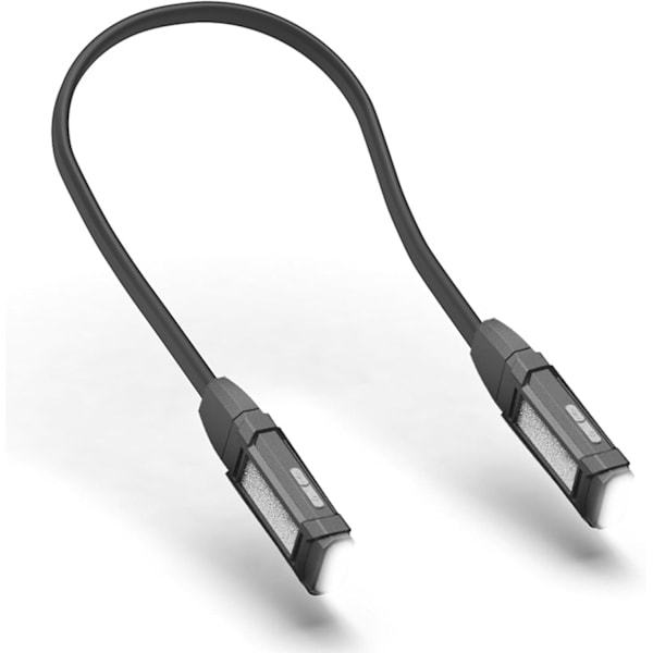 Revolutionerande Halslampa - Avtagbar Magnetisk Lampa Läslampa för Mekanikerreparation - Uppladdningsbar LED-Boklampa 400LM Ljusstyrka, Nöd