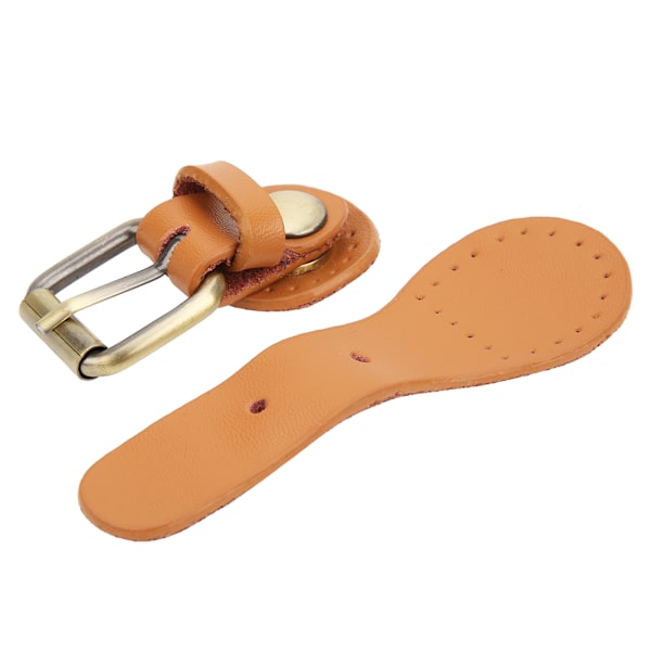 1 kpl Laukku Solki Lukko Lehmän Nahka DIY Käsintehty Hardware Tarvikkeet Pronssi Liittimillä (Ruskea Keltainen )