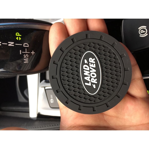 Land Rover -auton mukitelineet 2 kpl, auton lisävarusteet 2,75 tuumaa, liukuesteiset sisäkkeet, sopii useimpiin auton sisätiloihin, auton lisävaruste