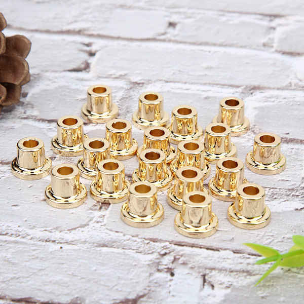 20 st högklackade metallskyddsskydd DIY skoskydd 12/14/17mm guld 14mm